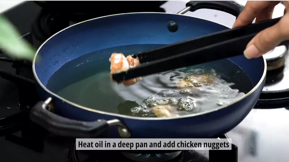 Chicken Popcorn Pasta Recipe